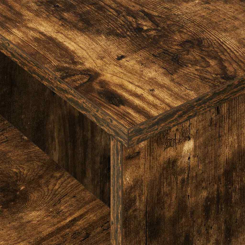 Konsola Dąb wędzony 91,5 x 35 x 38,5 cm Materiał drewnopochodny