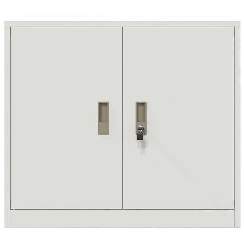 Szafka do przechowywania Biały 80 x 40 x 70 cm Stal