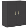 Szafka do przechowywania Czarny 80 x 40 x 90 cm Stal