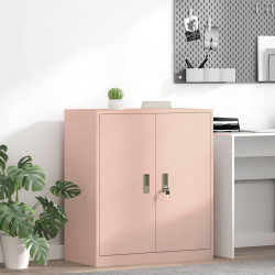 Szafka do przechowywania Różowy 80 x 40 x 90 cm Stal