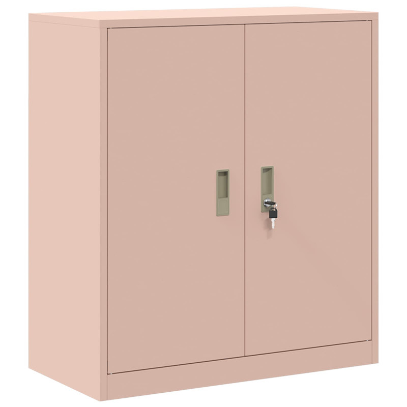 Szafka do przechowywania Różowy 80 x 40 x 90 cm Stal