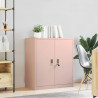 Szafka do przechowywania Różowy 80 x 40 x 90 cm Stal