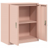 Szafka do przechowywania Różowy 80 x 40 x 90 cm Stal