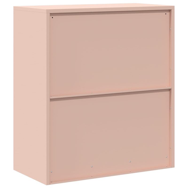 Szafka do przechowywania Różowy 80 x 40 x 90 cm Stal