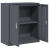 Szafka do przechowywania Antracyt 80 x 40 x 90 cm Stal