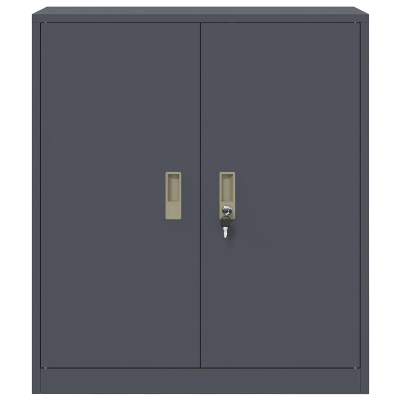 Szafka do przechowywania Antracyt 80 x 40 x 90 cm Stal