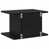 Stolik nocny 2 pcs Czarny Dąb 40 x 30 x 25 cm
