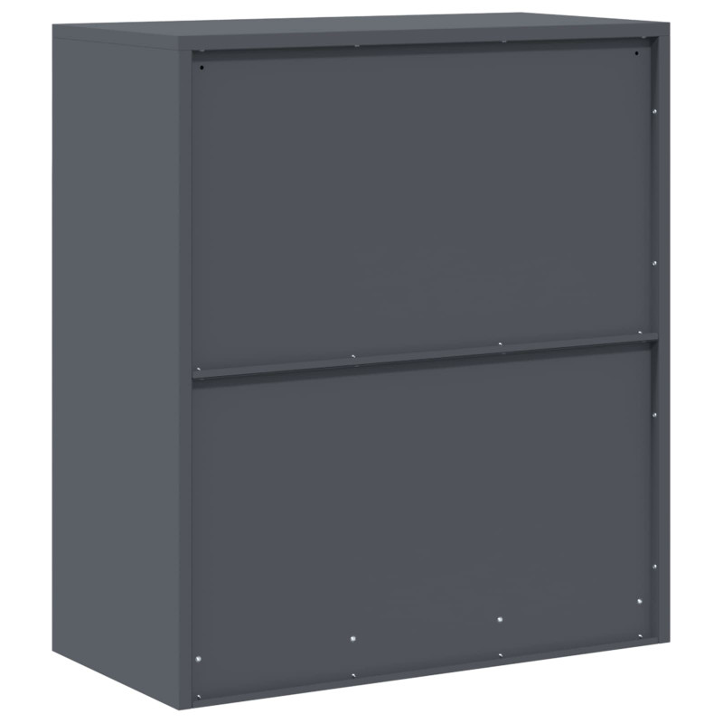 Szafka do przechowywania Antracyt 80 x 40 x 90 cm Stal