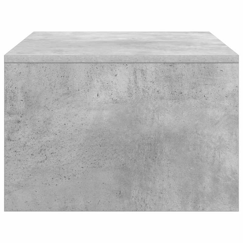 Biurko montowane na ścianie Betonowy szary 80 x 45 x 30 cm