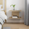 Stolik nocny Dąb Sonoma 40 x 30 x 25 cm Materiał drewnopochodny