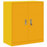 Szafka do przechowywania Musztardowy Żółty 80 x 40 x 90 cm Stal