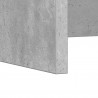 Biurko montowane na ścianie Betonowy szary 80 x 45 x 30 cm