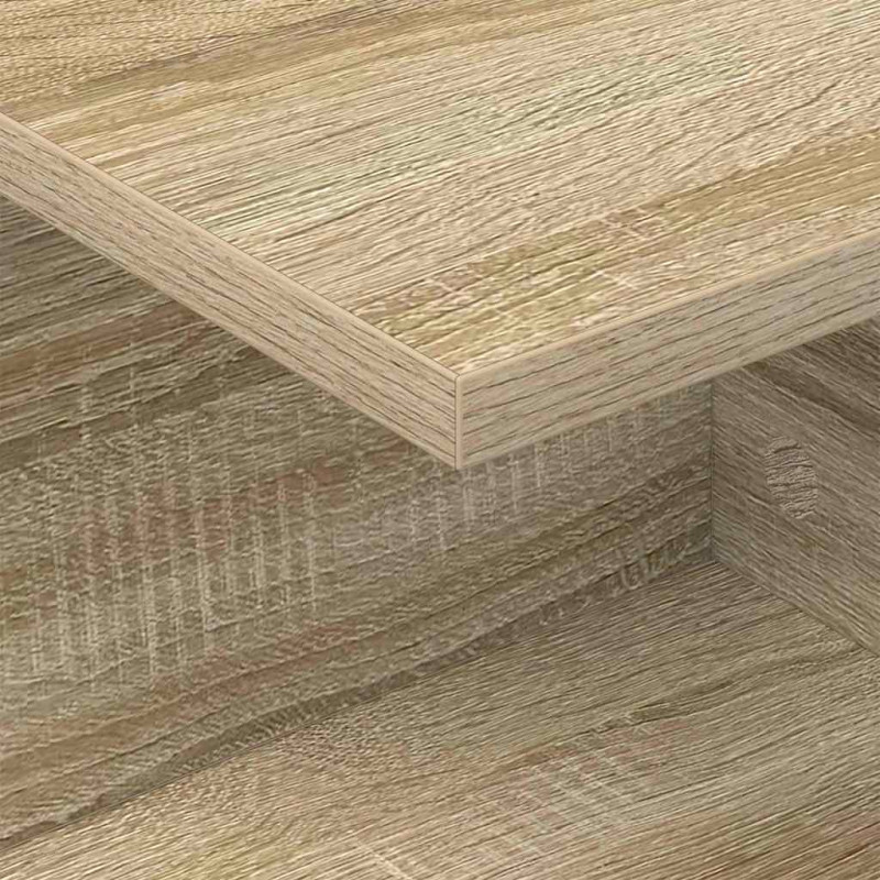 Stolik nocny Dąb Sonoma 40 x 30 x 25 cm Materiał drewnopochodny