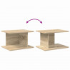 Stolik nocny 2 pcs Dąb Sonoma 40 x 30 x 25 cm