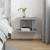 Stolik nocny Betonowy szary 40 x 30 x 25 cm