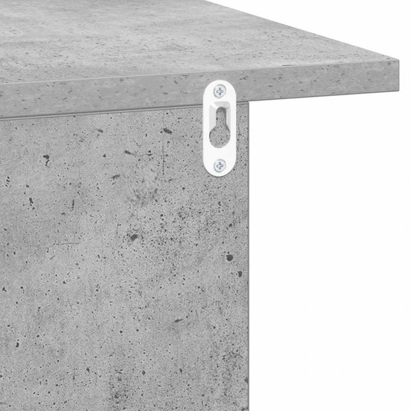 Stolik nocny Betonowy szary 40 x 30 x 25 cm