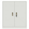 Szafka do przechowywania Biały 80 x 40 x 90 cm Stal