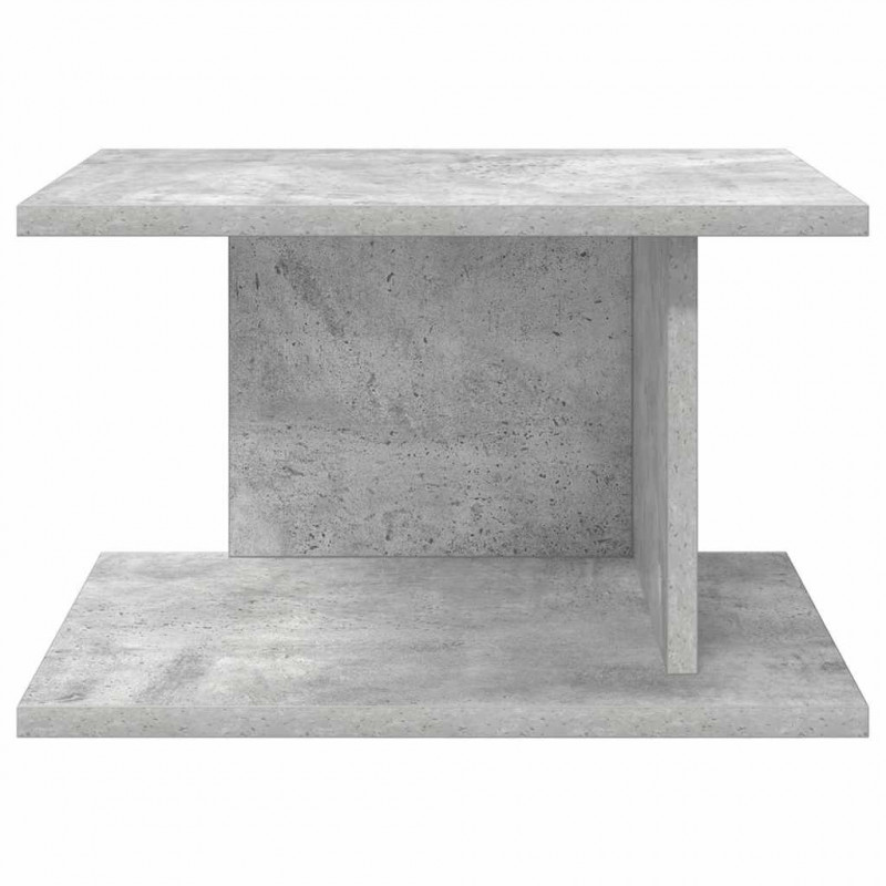 Stolik nocny 2 pcs Betonowy szary 40 x 30 x 25 cm