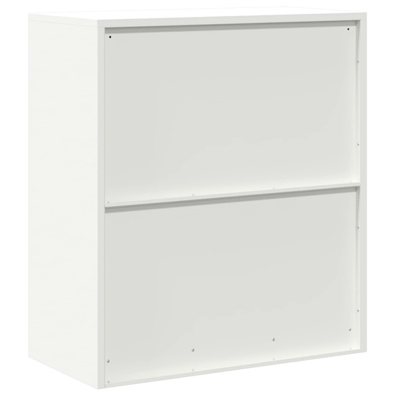 Szafka do przechowywania Biały 80 x 40 x 90 cm Stal