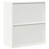 Szafka do przechowywania Biały 80 x 40 x 90 cm Stal