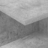 Stolik nocny 2 pcs Betonowy szary 40 x 30 x 25 cm