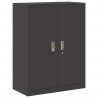 Szafka do przechowywania Czarny 80 x 40 x 105 cm Stal