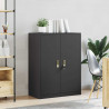 Szafka do przechowywania Czarny 80 x 40 x 105 cm Stal