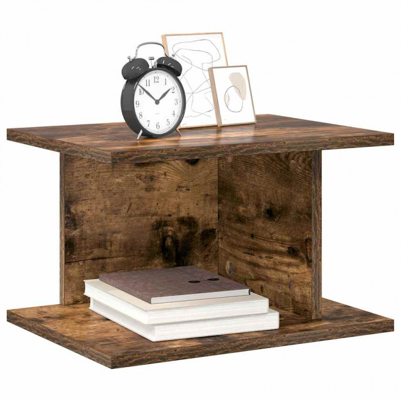 Stolik nocny 2 pcs Dąb wędzony 40 x 30 x 25 cm