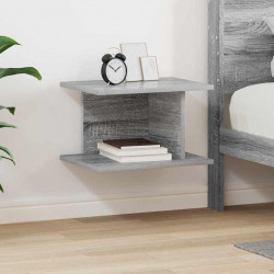 Stolik nocny Szary Sonoma 40 x 30 x 25 cm