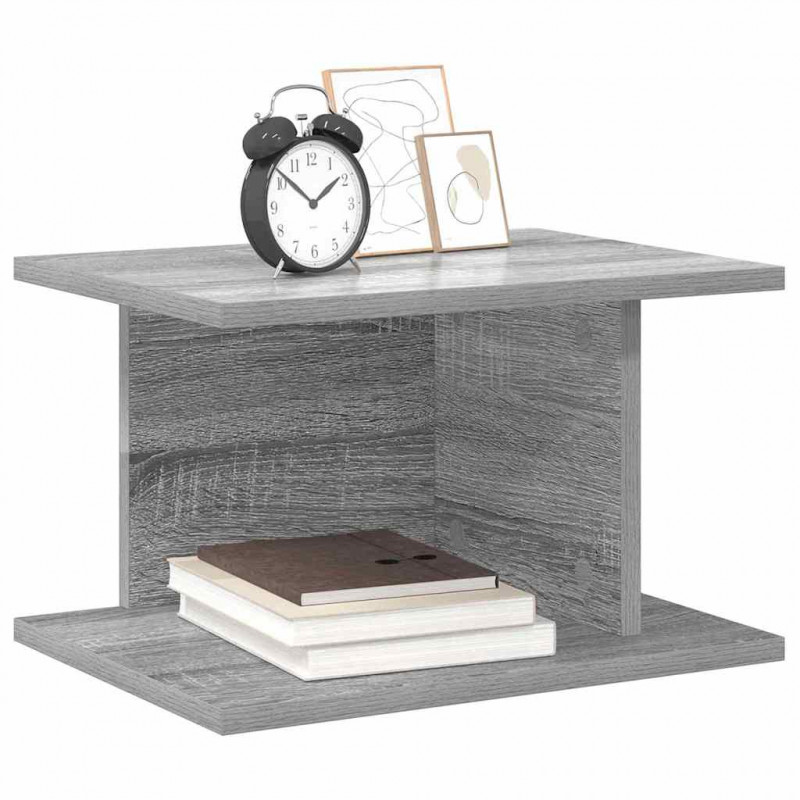Stolik nocny Szary Sonoma 40 x 30 x 25 cm