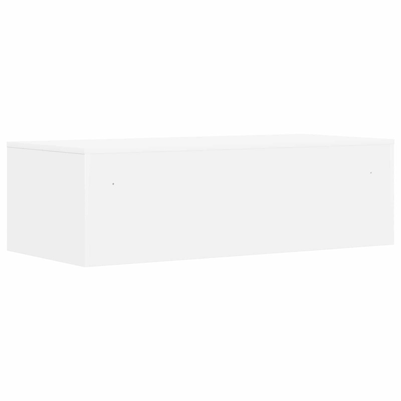 Biurko montowane na ścianie Biały 100 x 45 x 30 cm