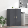 Szafka do przechowywania Antracyt 80 x 40 x 105 cm Stal