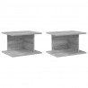 Stolik nocny 2 pcs Szary Sonoma 40 x 30 x 25 cm