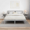 Stolik nocny 2 pcs Szary Sonoma 40 x 30 x 25 cm