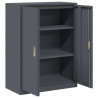 Szafka do przechowywania Antracyt 80 x 40 x 105 cm Stal