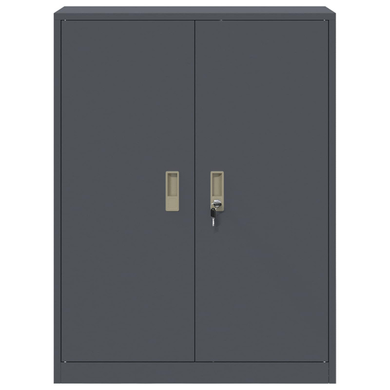 Szafka do przechowywania Antracyt 80 x 40 x 105 cm Stal