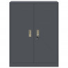 Szafka do przechowywania Antracyt 80 x 40 x 105 cm Stal