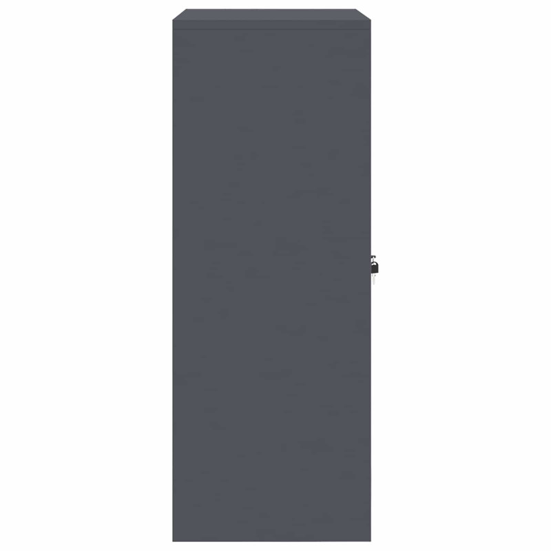 Szafka do przechowywania Antracyt 80 x 40 x 105 cm Stal