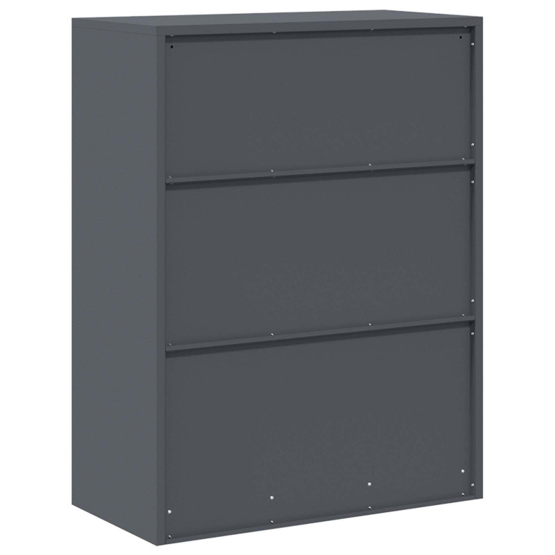 Szafka do przechowywania Antracyt 80 x 40 x 105 cm Stal