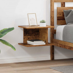 Stolik nocny 2 pcs Stare drewno 40 x 30 x 25 cm