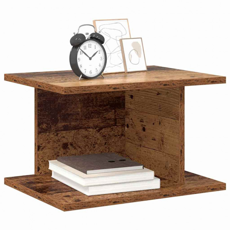 Stolik nocny 2 pcs Stare drewno 40 x 30 x 25 cm