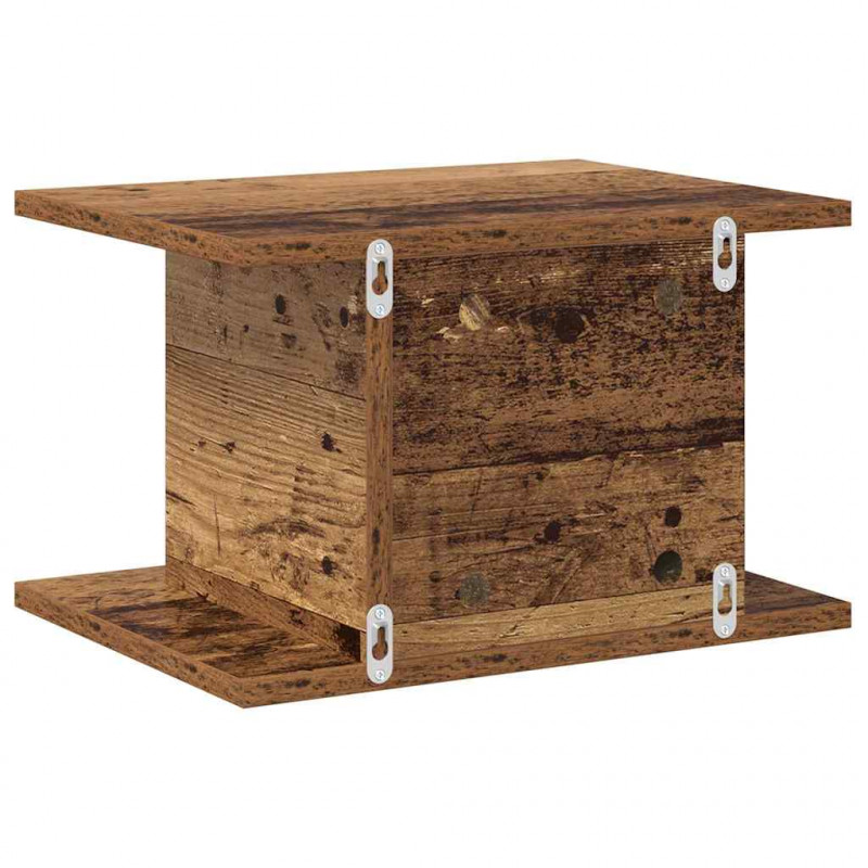 Stolik nocny 2 pcs Stare drewno 40 x 30 x 25 cm