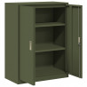 Szafka do przechowywania Zielony oliwkowy 80 x 40 x 105 cm Stal