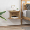 Stolik nocny 2 pcs Dąb rzemieślniczy 40 x 30 x 25 cm
