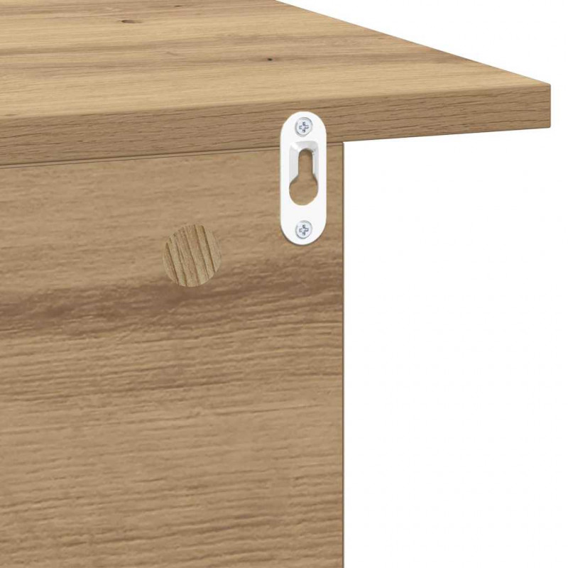 Stolik nocny 2 pcs Dąb rzemieślniczy 40 x 30 x 25 cm