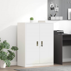 Szafka do przechowywania Biały 80 x 40 x 105 cm Stal