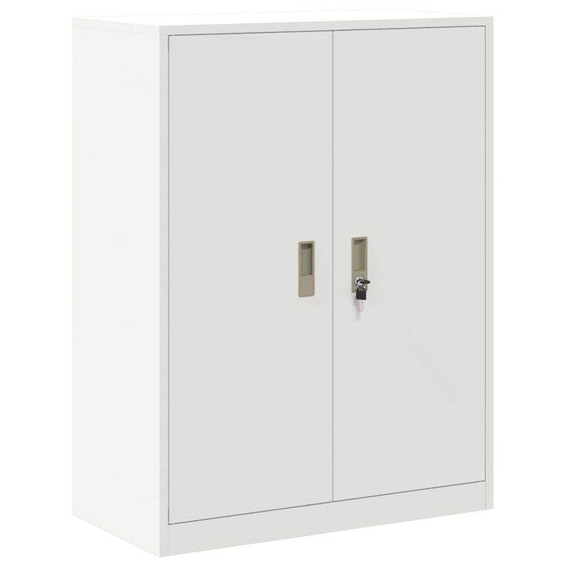 Szafka do przechowywania Biały 80 x 40 x 105 cm Stal