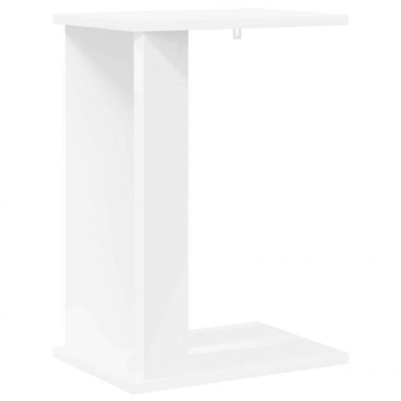 Stolik końcowy Biały 35 x 25 x 50 cm Materiał drewnopochodny