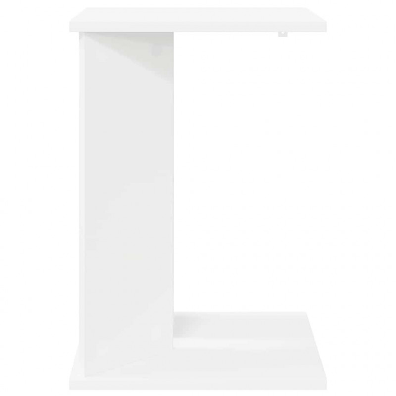 Stolik końcowy Biały 35 x 25 x 50 cm Materiał drewnopochodny