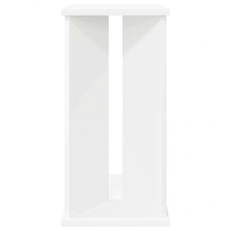 Stolik końcowy Biały 35 x 25 x 50 cm Materiał drewnopochodny